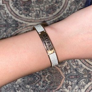 2 Guess rose gold bracelet